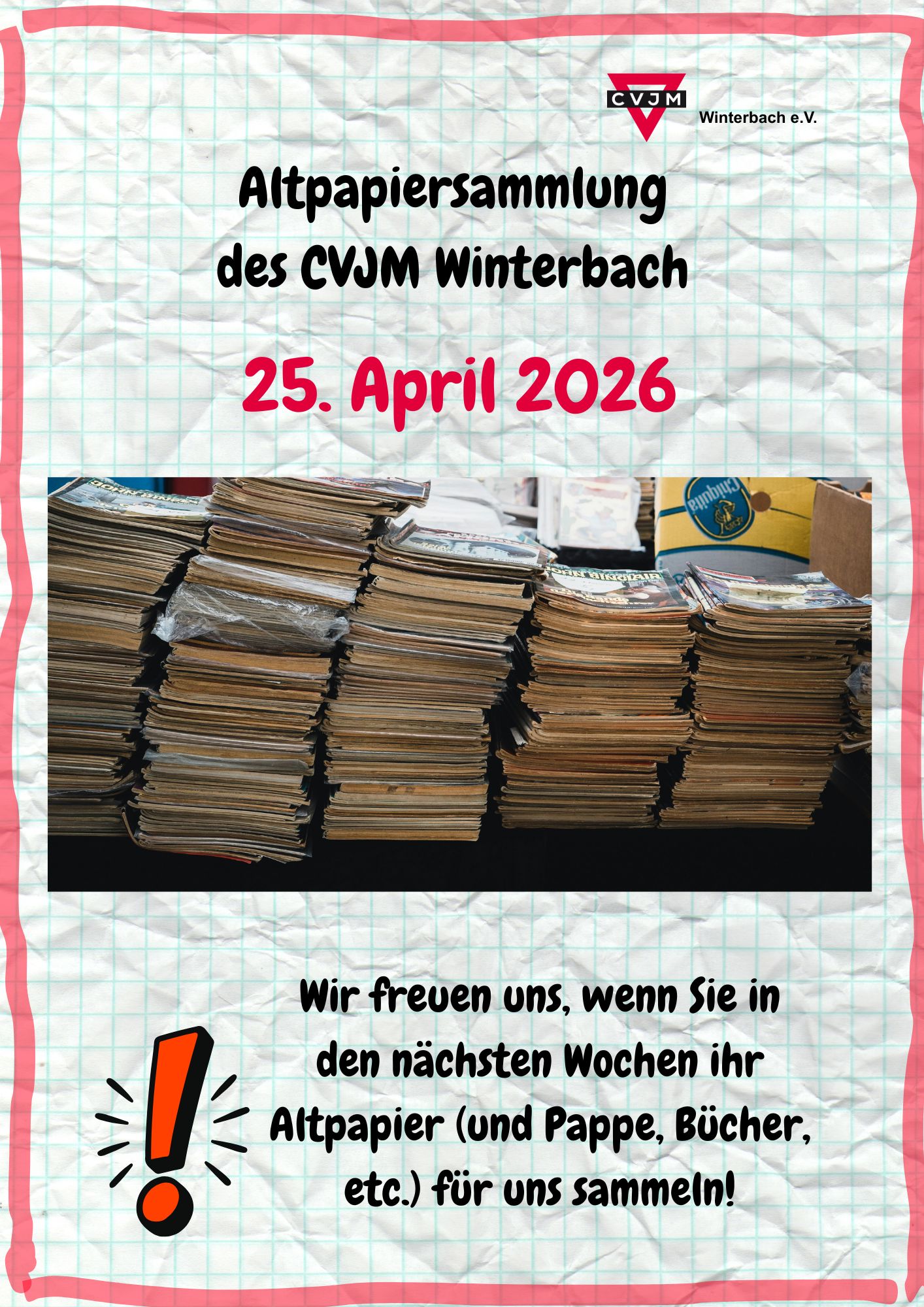 Altpapiersammlung 2026