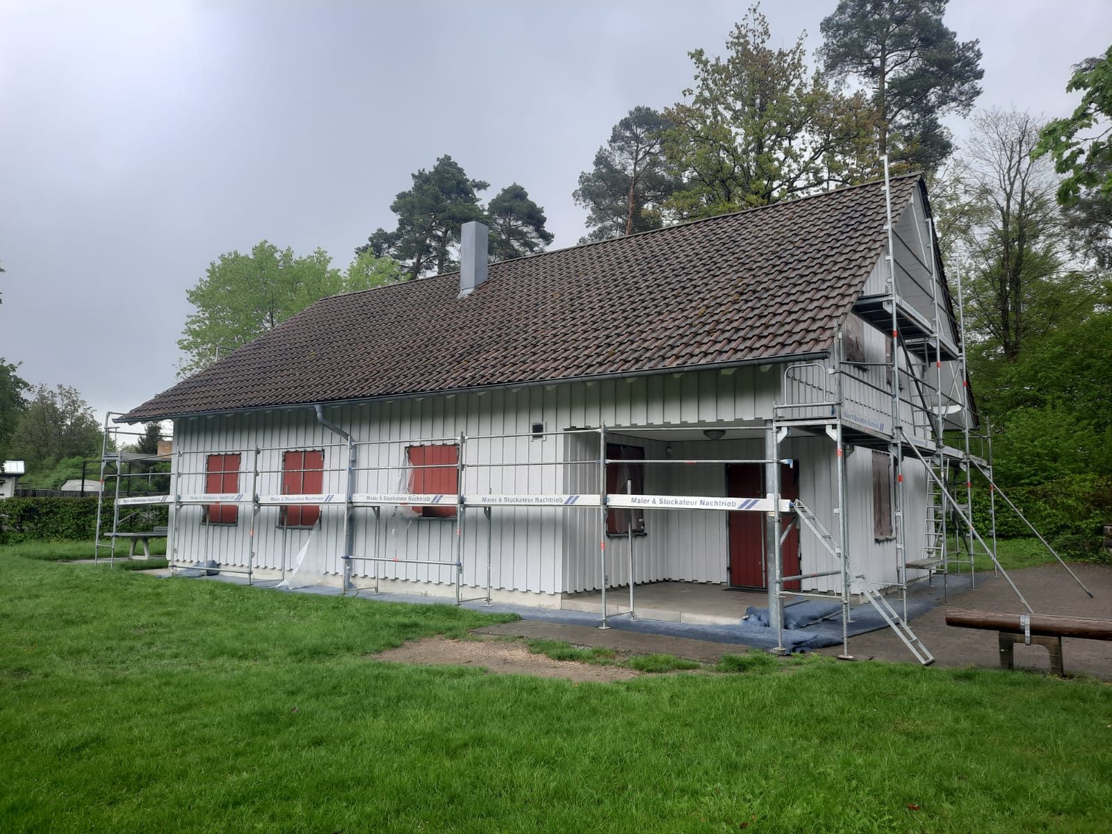 Ein Ausschnitt aus dem CVJM Winterbach Freizeit von außen